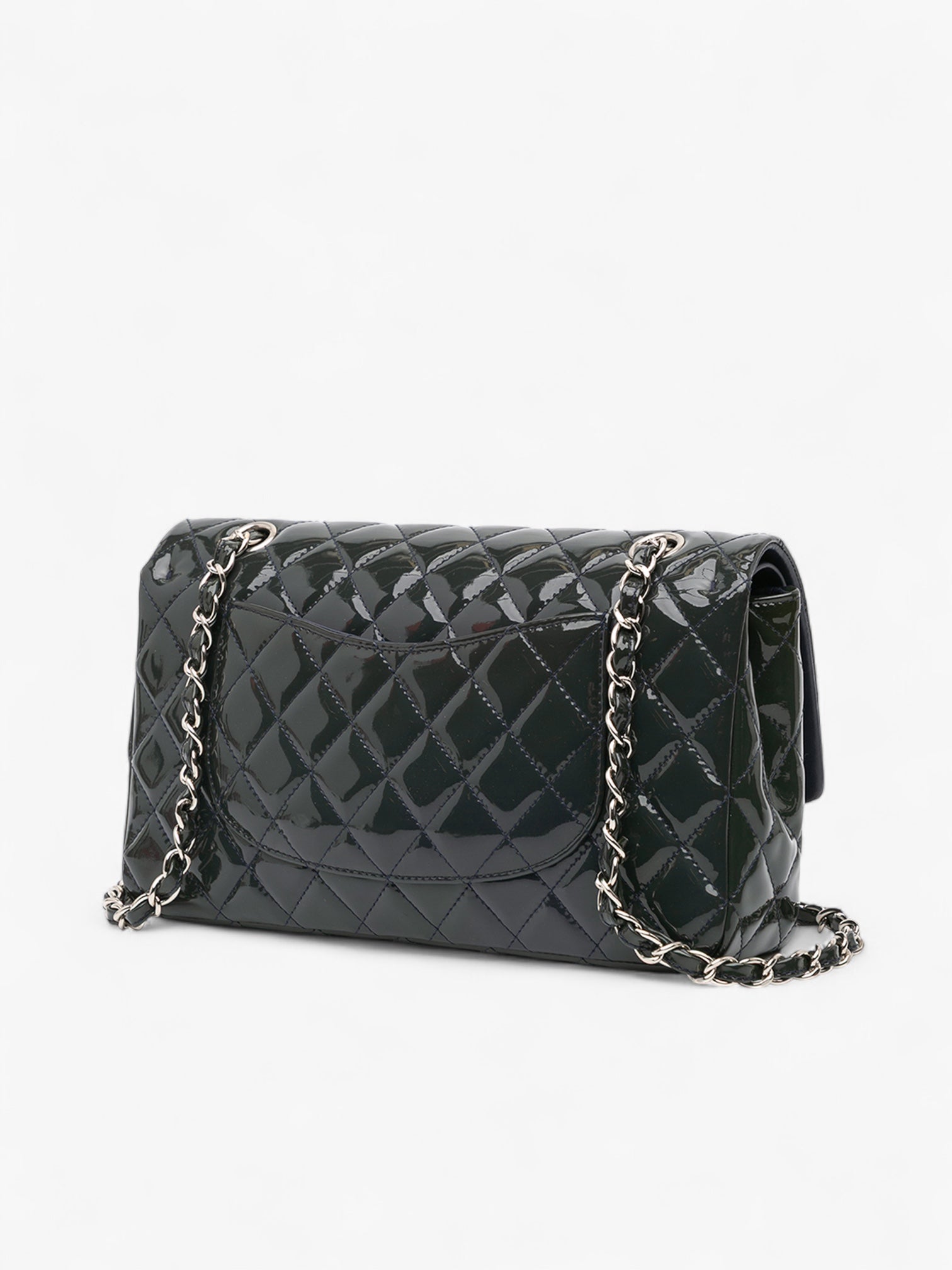 Chanel Medium Classic Patent Double Flap