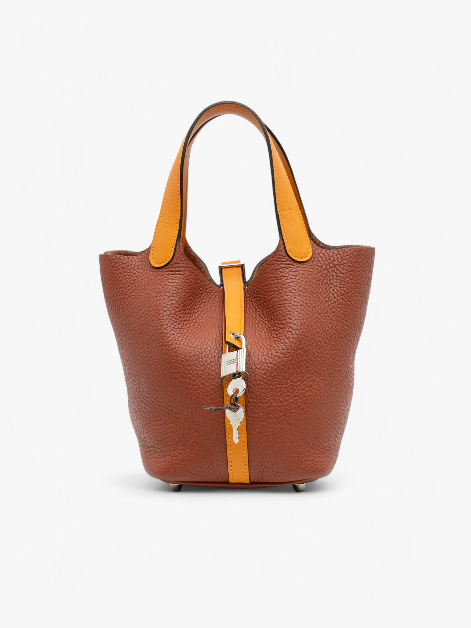 Hermès Bicolor Clemence and Swift Picotin Lock 18