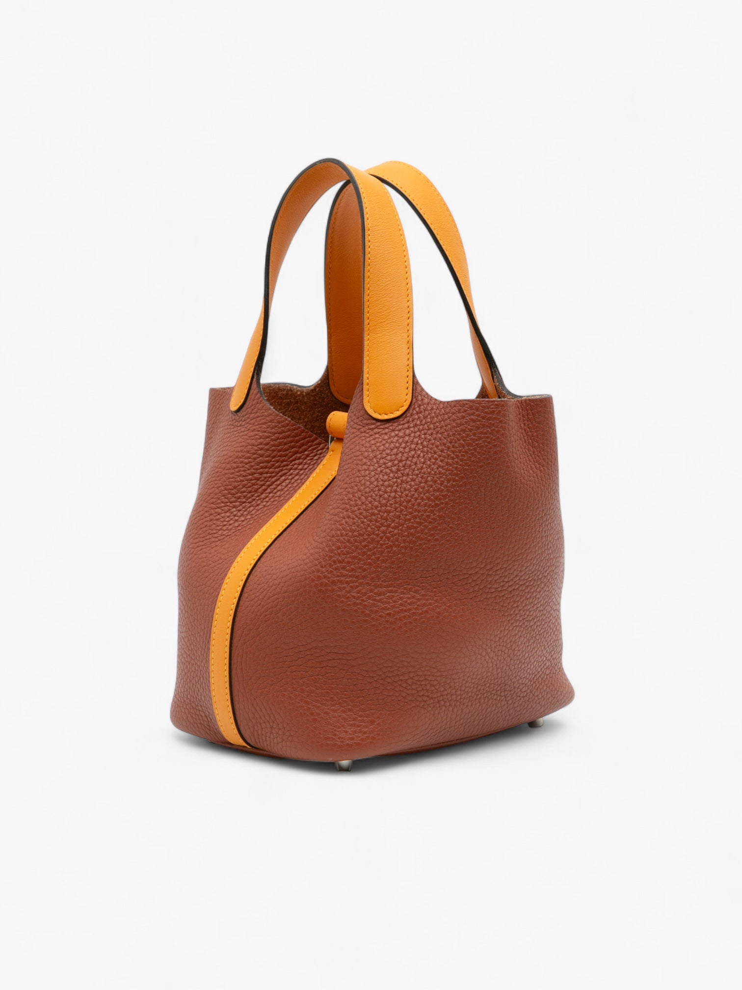 Hermès Bicolor Clemence and Swift Picotin Lock 18