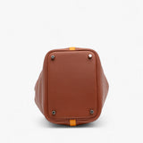 Hermès Bicolor Clemence and Swift Picotin Lock 18