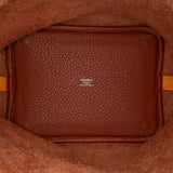 Hermès Bicolor Clemence and Swift Picotin Lock 18