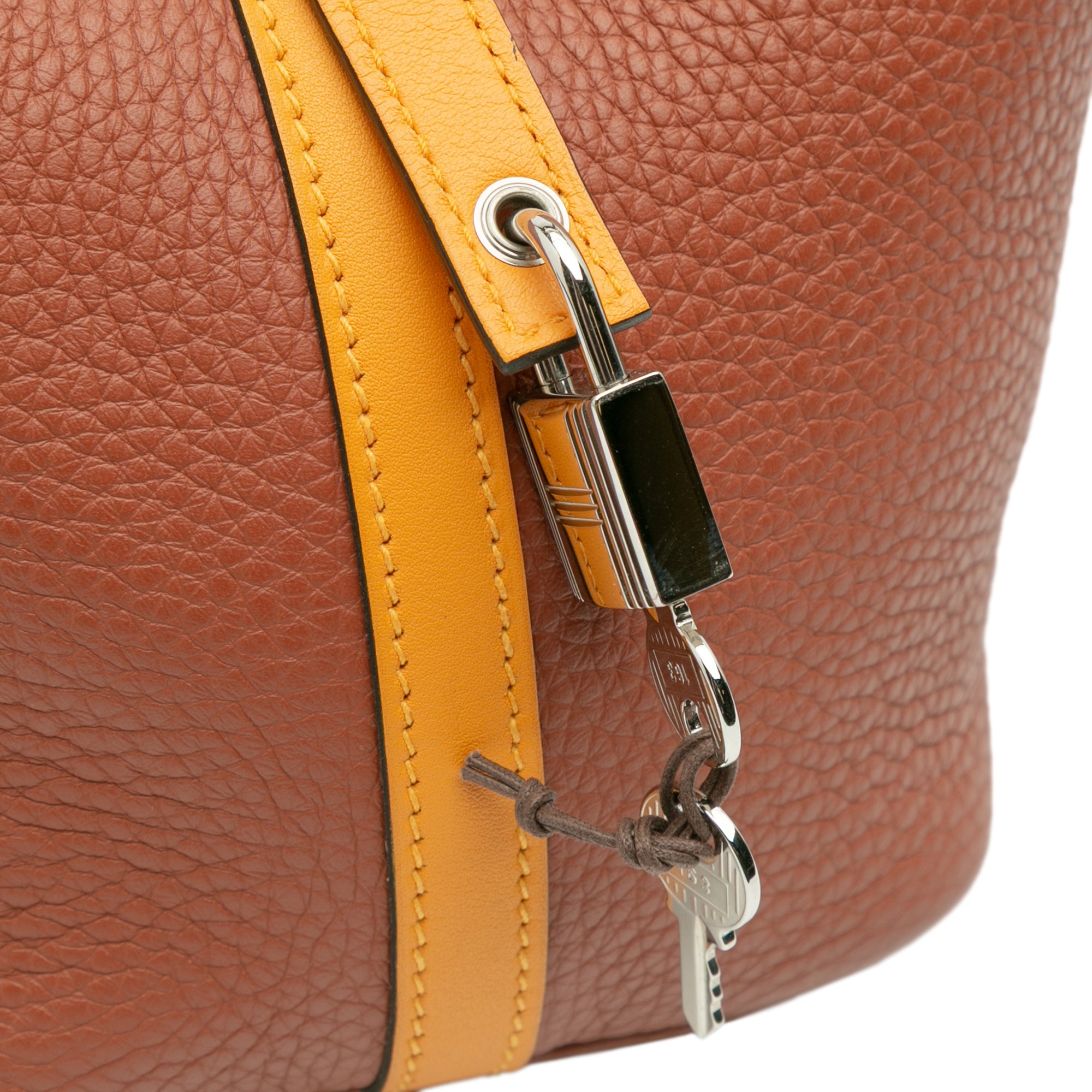 Hermès Bicolor Clemence and Swift Picotin Lock 18