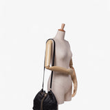 Chanel Medium Calfskin Coco Pleats Drawstring