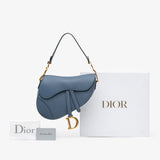 Dior Grained Calfskin Saddle Bag