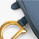Dior Grained Calfskin Saddle Bag