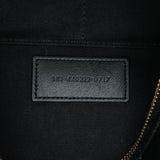 Saint Laurent Leather Chevron Monogram clutch