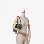 Dior Oblique Denim Embroidered Saddle