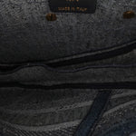 Dior Oblique Denim Embroidered Saddle