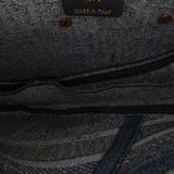 Dior Oblique Denim Embroidered Saddle