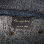 Dior Oblique Denim Embroidered Saddle