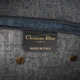 Dior Oblique Denim Embroidered Saddle
