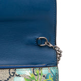 Gucci GG Supreme Dionysus Blooms Chain Wallet