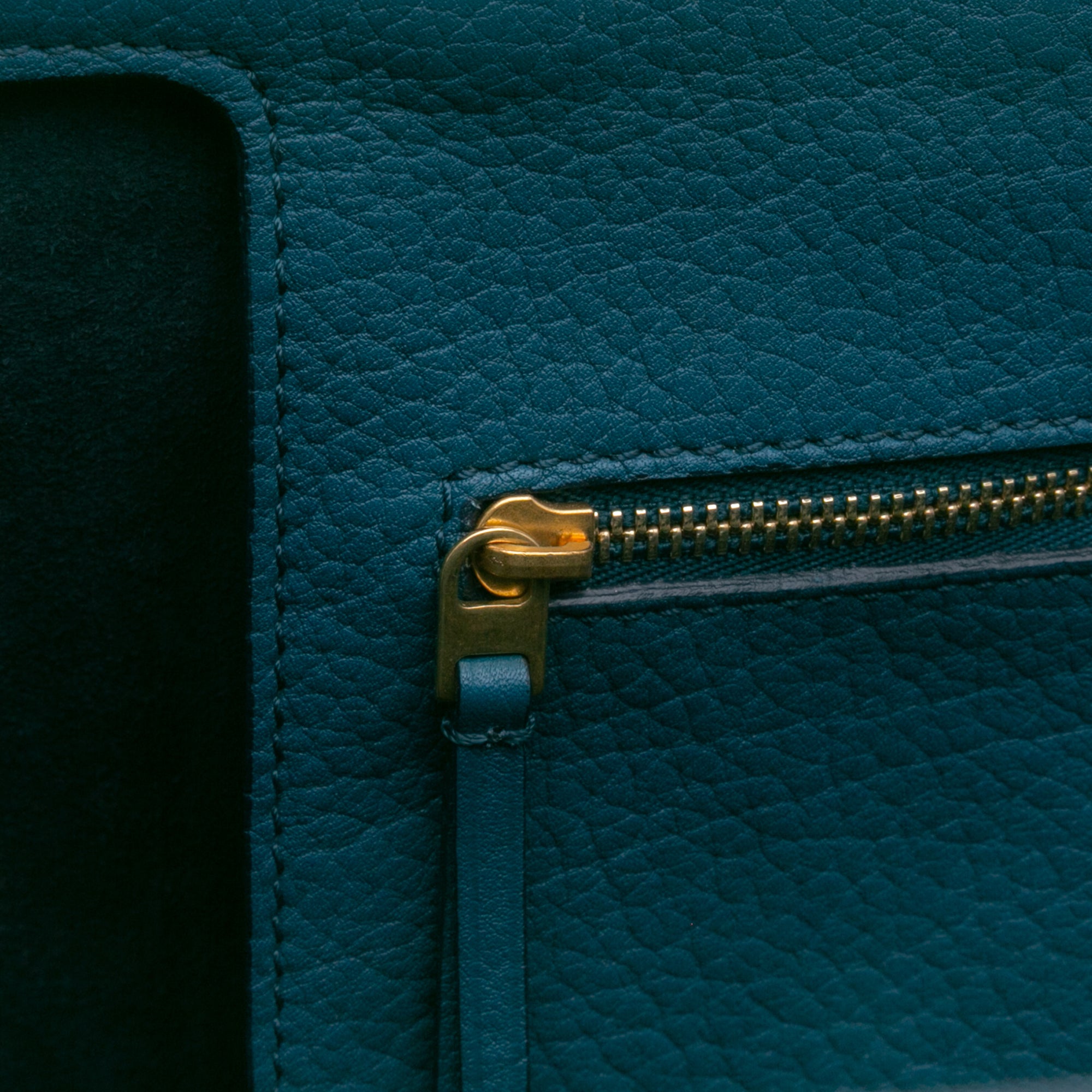Céline Small Leather Tie Tote