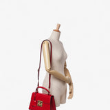 Gucci Small Guccissima Padlock Satchel