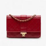 Chanel CC Stitched Lambskin Wallet On Chain