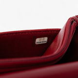 Chanel CC Stitched Lambskin Wallet On Chain