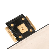 Fendi Chinese Valentine’s Day Zucca Embroidered Baguette