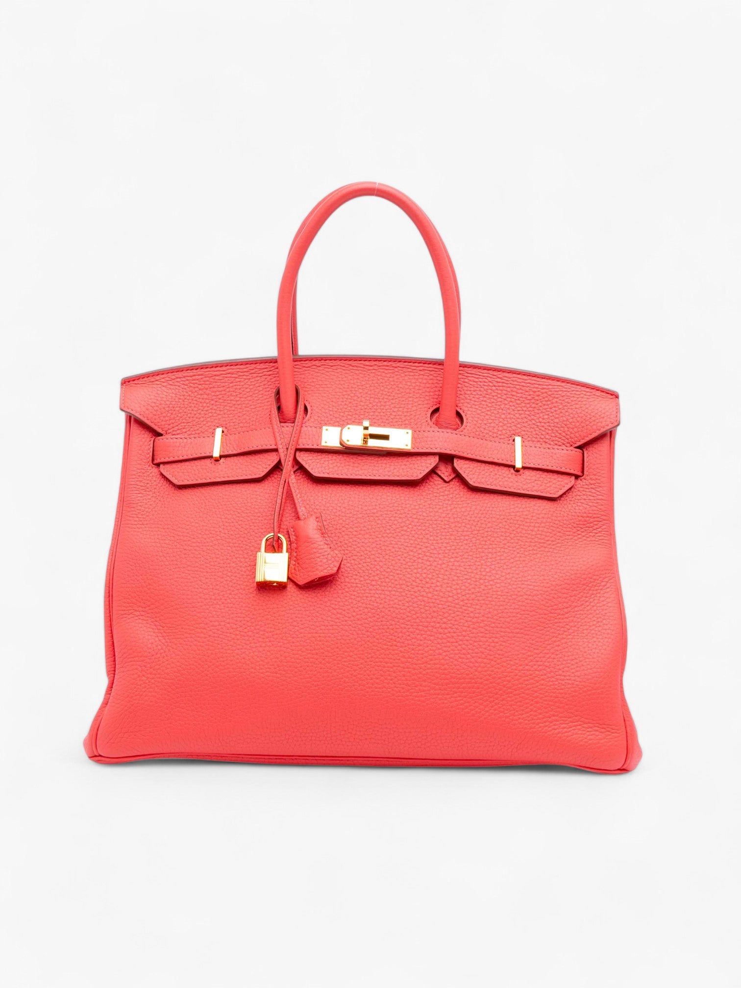 Hermès Birkin Retourne 35 in Rose Jaipur Togo