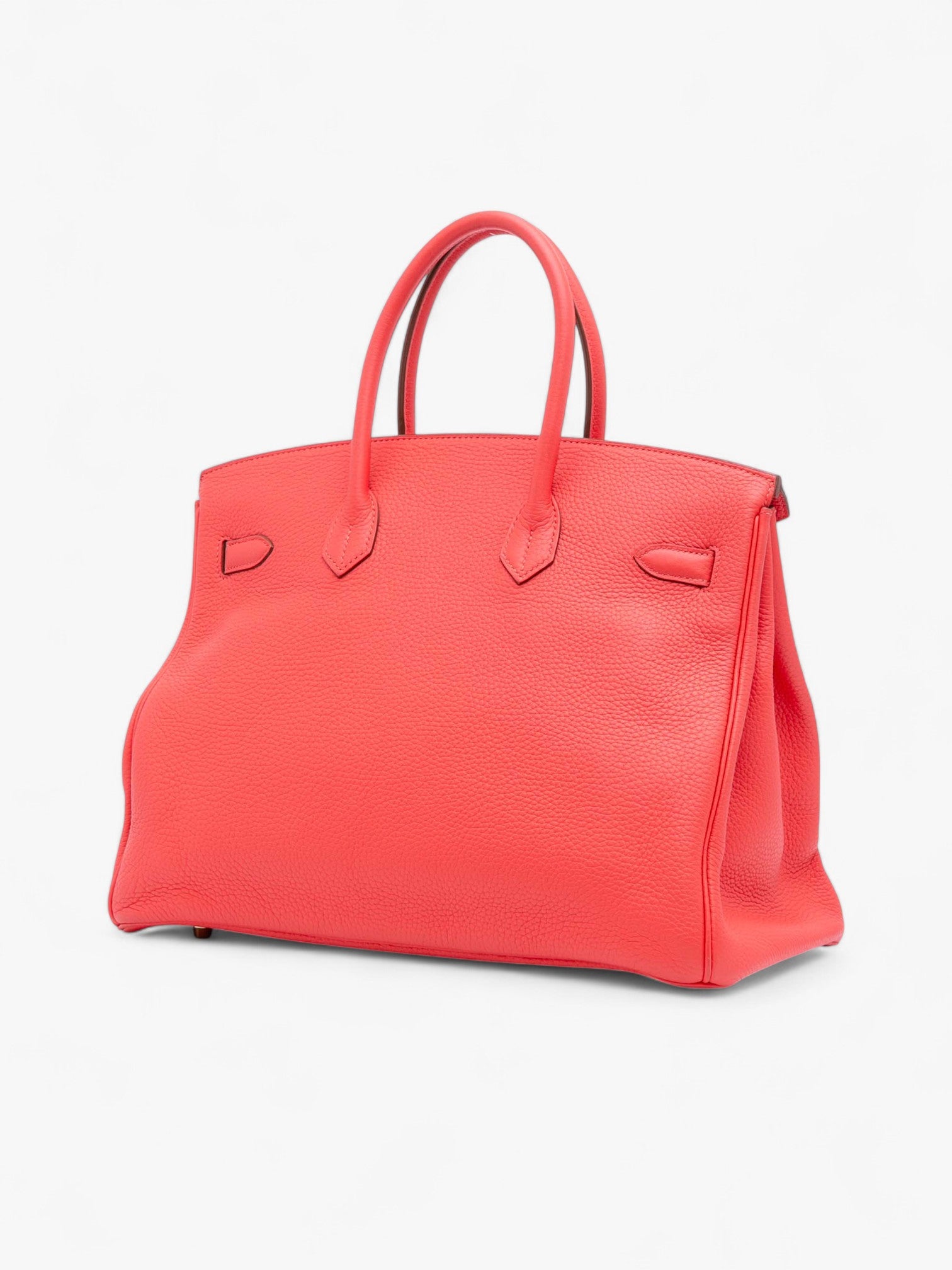 Hermès Birkin Retourne 35 in Rose Jaipur Togo