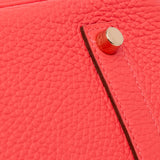 Hermès Birkin Retourne 35 in Rose Jaipur Togo