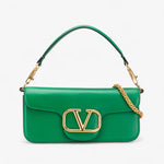 Valentino Calfskin VLogo Loco Satchel
