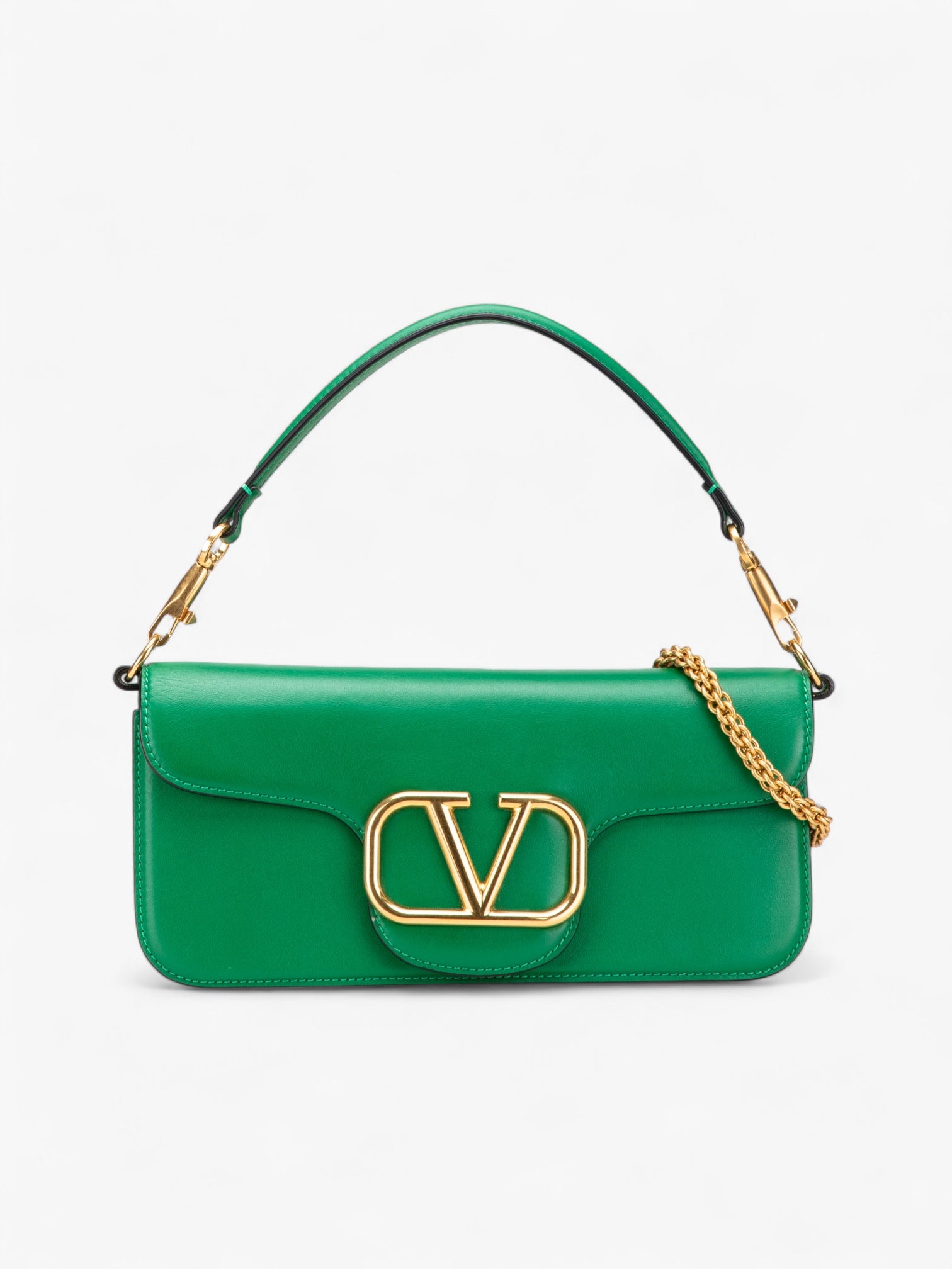 Valentino Calfskin VLogo Loco Satchel