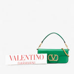 Valentino Calfskin VLogo Loco Satchel