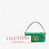 Valentino Calfskin VLogo Loco Satchel