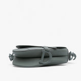 Dior gray Saddle Bag