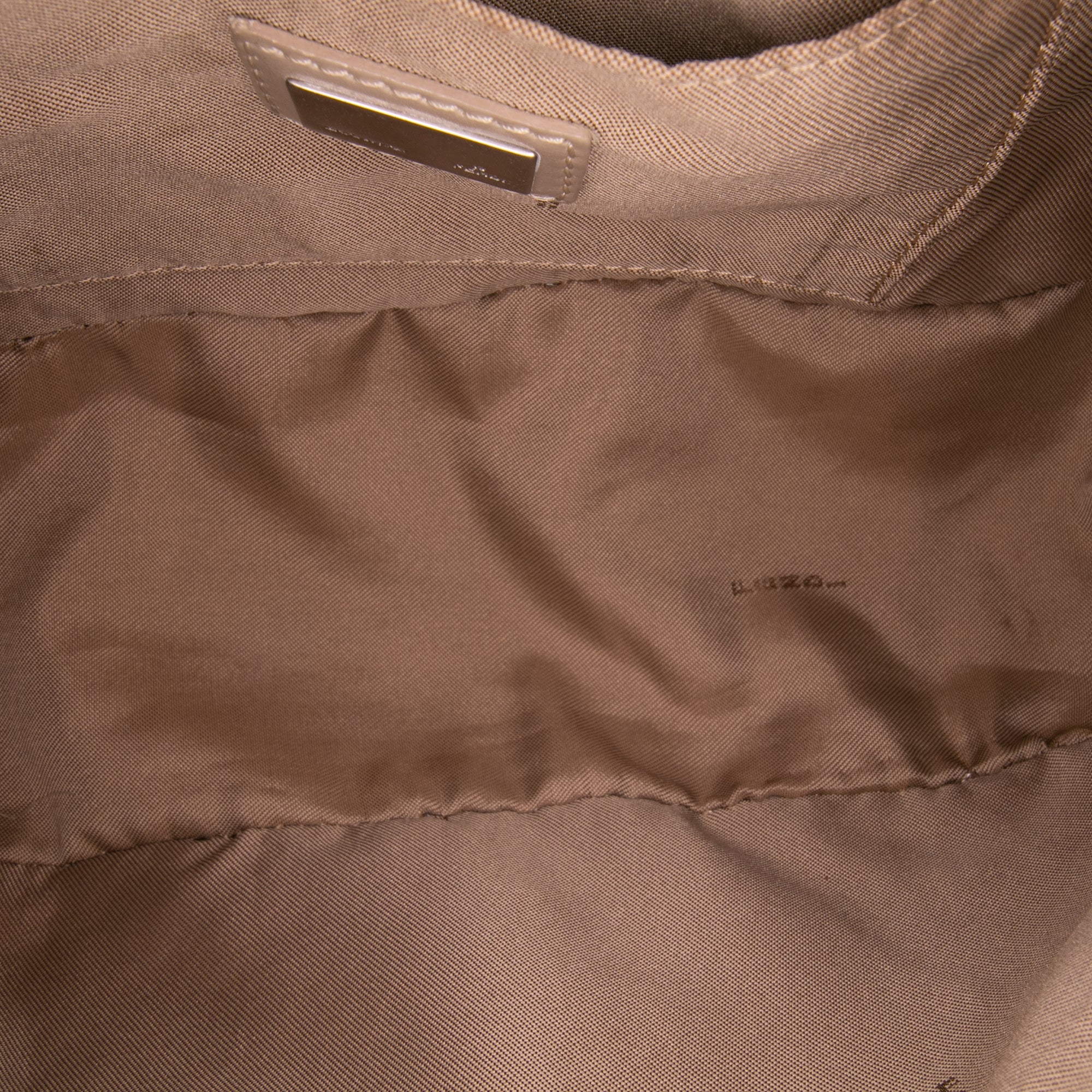 Fendi Zucchino Canvas Pochette