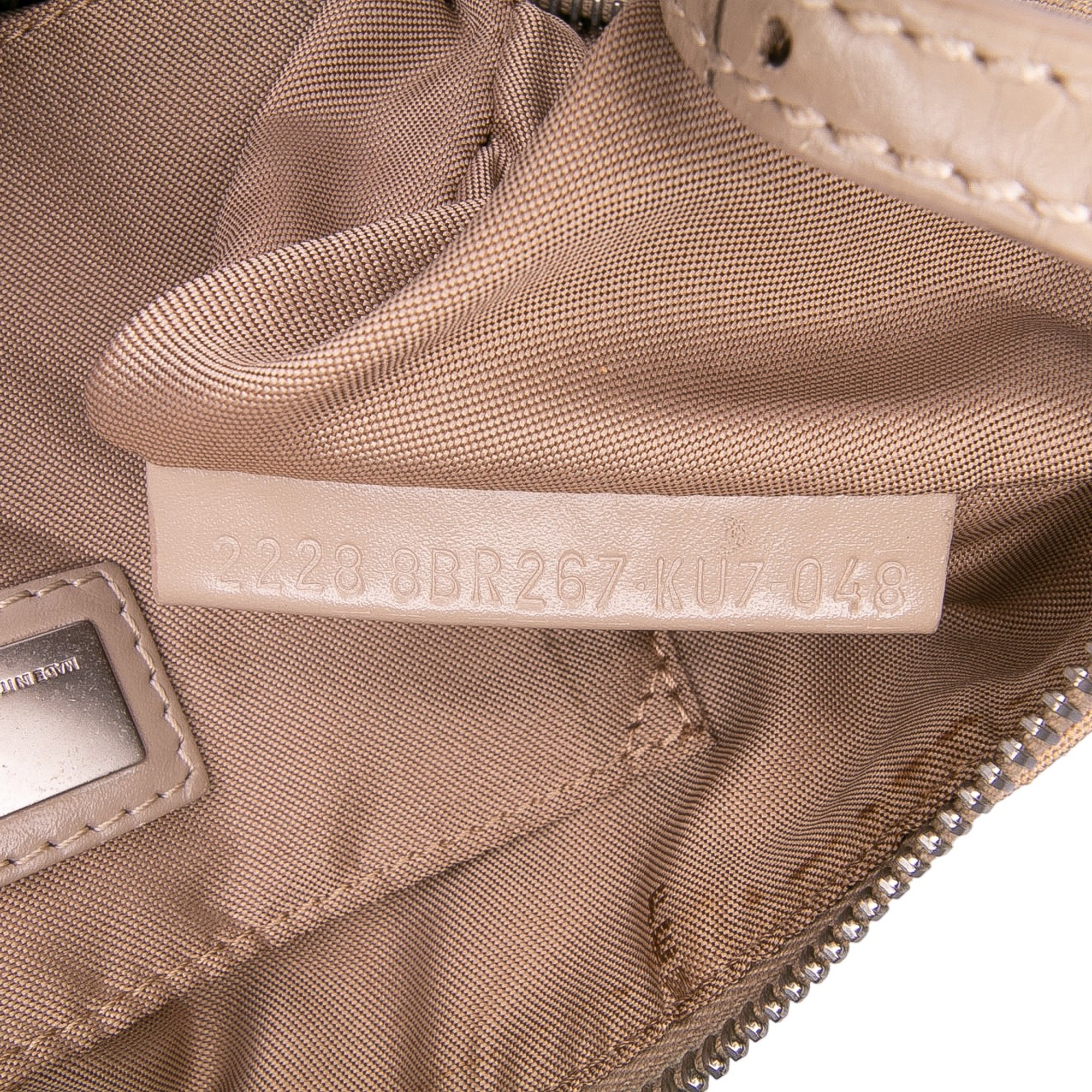 Fendi Zucchino Canvas Pochette