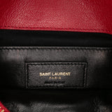 Saint Laurent Medium Quilted Chevron Sheepskin College
