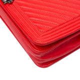 Chanel Chevron Boy Wallet