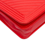 Chanel Chevron Boy Wallet