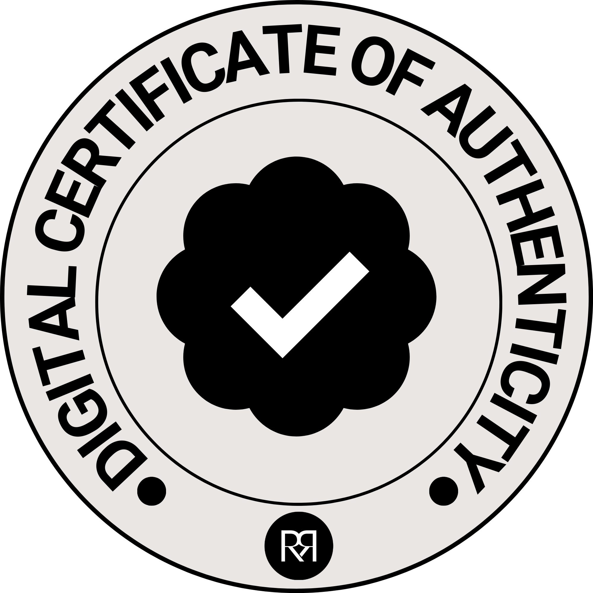Digital Certificate of Authenticity - ReLuxe Room 