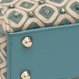 Dior Mini Lady Dior Honeycomb Embroidery Crystal