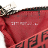 Fendi Zucchino Canvas Shoulder Bag
