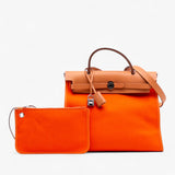 Hermès orange Herbag Zip 31
