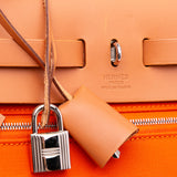 Hermès orange Herbag Zip 31