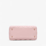 Dior Medium pink Lambskin Cannage Lady Dior