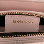 Dior Medium pink Lambskin Cannage Lady Dior