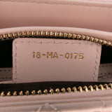 Dior Medium pink Lambskin Cannage Lady Dior