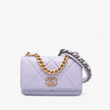 Chanel Quilted Lambskin 19 Wallet on Chain