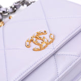 Chanel Quilted Lambskin 19 Wallet on Chain