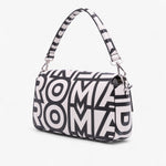 Fendi Marc Jacobs Nappa Vitello King Logo Print Baguette