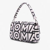 Fendi Marc Jacobs Nappa Vitello King Logo Print Baguette
