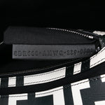 Fendi Marc Jacobs Nappa Vitello King Logo Print Baguette