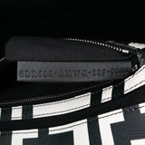 Fendi Marc Jacobs Nappa Vitello King Logo Print Baguette
