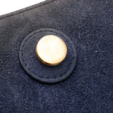 Celine blue Mini Grained Calfskin Belt