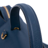 Celine blue Mini Grained Calfskin Belt